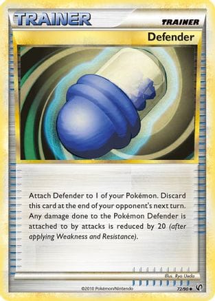 'Pokemon - 'Defender 072/90  Undaunted - Uncommon