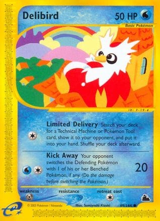 'Pokemon - 'Delibird 049  Skyridge - Common