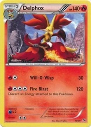 'Pokemon - 'Delphox 010  Kalos Starter Set - Common