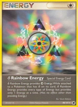 'Pokemon - 'Delta Rainbow Energy 088/101  Dragon Frontiers - Uncommon