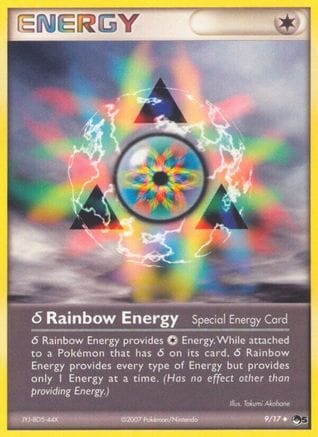 'Pokemon - 'Delta Rainbow Energy 009  POP Series 5 - Uncommon