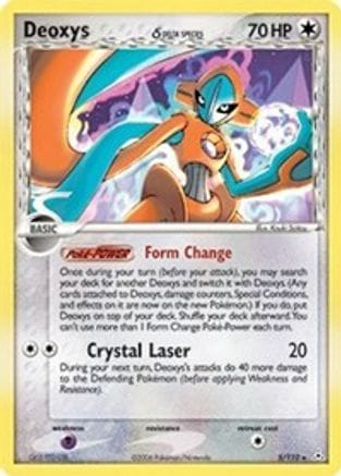 'Pokemon - 'Deoxys (Delta Species - Normal Forme) 005  - Holofoil Holon Phantoms - Holo Rare