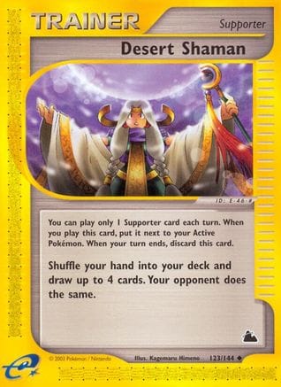 'Pokemon - 'Desert Shaman 123  Skyridge - Uncommon