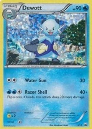 'Pokemon - 'Dewott 005/12  - Holofoil McDonalds Promos 2012 - Promo