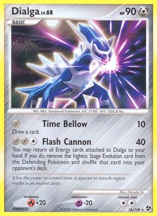 'Pokemon - 'Dialga 016  Great Encounters - Rare