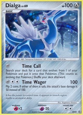 'Pokemon - 'Dialga DP49  - Holofoil Diamond and Pearl Promos - Promo