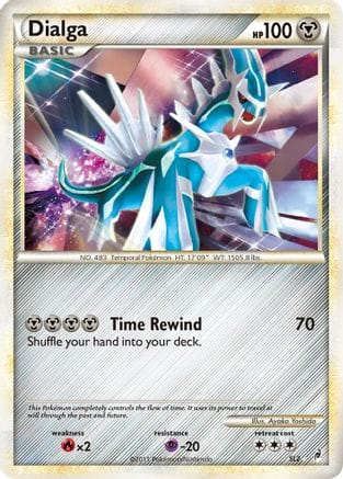 'Pokemon - 'Dialga (Shiny) SL2  - Holofoil Call of Legends - Shiny Holo Rare