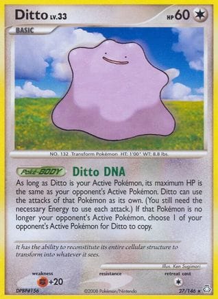 'Pokemon - 'Ditto 027  Legends Awakened - Rare