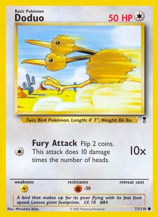 'Pokemon - 'Doduo 071/110  Legendary Collection - Common