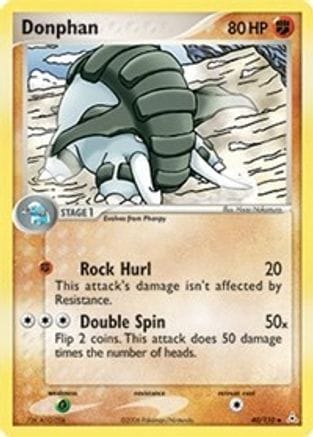 'Pokemon - 'Donphan 040  Holon Phantoms - Uncommon