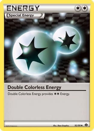 'Pokemon - 'Double Colorless Energy 092/99  - Reverse Holofoil Next Destinies - Uncommon