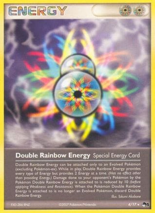 'Pokemon - 'Double Rainbow Energy 004  - Holofoil POP Series 5 - Rare
