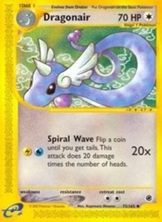 'Pokemon - 'Dragonair 075  Expedition - Uncommon