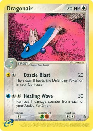 'Pokemon - 'Dragonair 014/97  Dragon - Rare