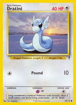 'Pokemon - 'Dratini 072/110  Legendary Collection - Common