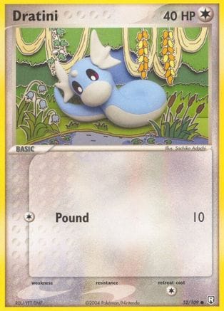 'Pokemon - 'Dratini 052/109  Team Rocket Returns - Common