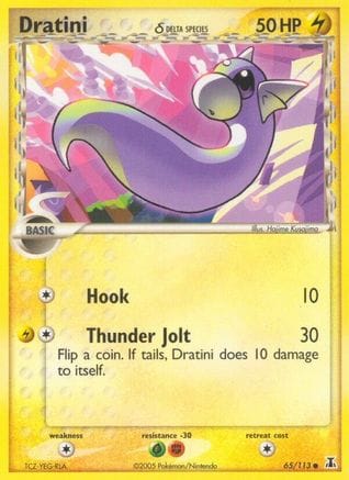 'Pokemon - 'Dratini 065/113  Delta Species - Common