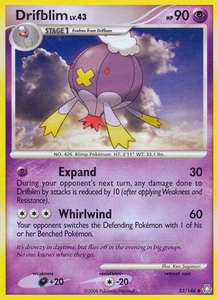 'Pokemon - 'Drifblim 053  Legends Awakened - Uncommon