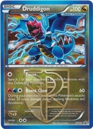 'Pokemon - 'Druddigon (Team Plasma) BW80  - Holofoil Black and White Promos - Promo