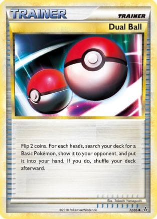 'Pokemon - 'Dual Ball 072  - Reverse Holofoil Unleashed - Uncommon