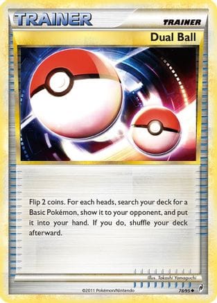 'Pokemon - 'Dual Ball 078/95  - Reverse Holofoil Call of Legends - Uncommon