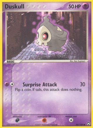'Pokemon - 'Duskull 050/108  Power Keepers - Common