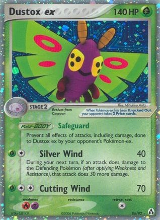 'Pokemon - 'Dustox ex 086  - Holofoil Legend Maker - Ultra Rare