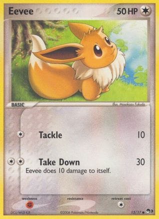 'Pokemon - 'Eevee 013  POP Series 3 - Common