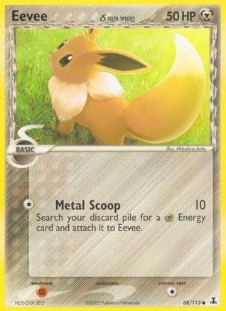 'Pokemon - 'Eevee 068/113  Delta Species - Common