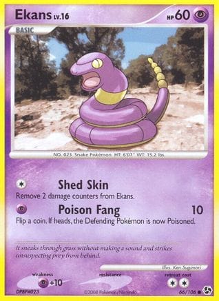 'Pokemon - 'Ekans 066  Great Encounters - Common