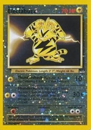 'Pokemon - 'Electabuzz 001  - Reverse Holofoil Best of Promos - Promo