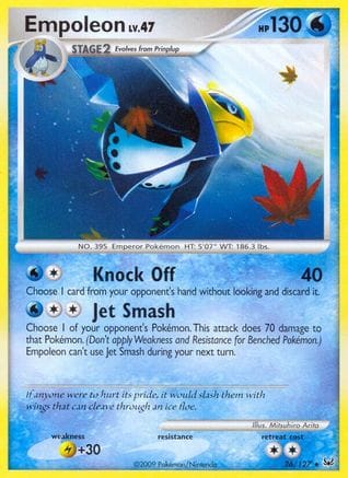 'Pokemon - 'Empoleon 026  Platinum - Rare