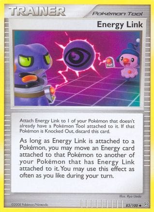 'Pokemon - 'Energy Link 083  - Reverse Holofoil Stormfront - Uncommon