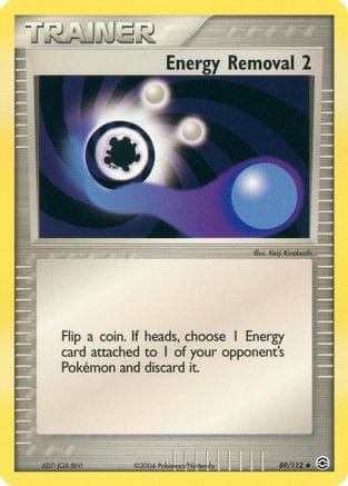 'Pokemon - 'Energy Removal 2 089  - Reverse Holofoil FireRed & LeafGreen - Uncommon
