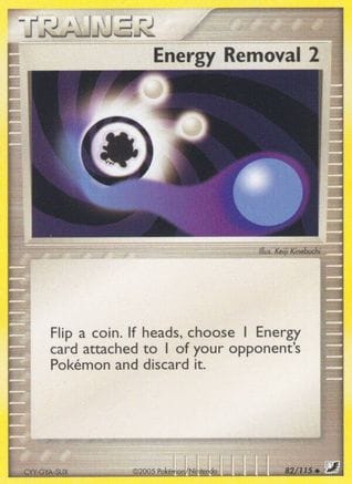 'Pokemon - 'Energy Removal 2 082  - Reverse Holofoil Unseen Forces - Uncommon