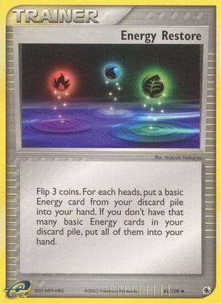 'Pokemon - 'Energy Restore 081  Ruby and Sapphire - Uncommon