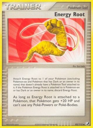 'Pokemon - 'Energy Root 083  Unseen Forces - Uncommon