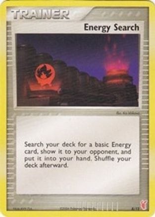 'Pokemon - 'Energy Search (Plusle) 008  EX Trainer Kit 2 Plusle & Minun - Common