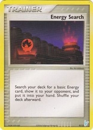 'Pokemon - 'Energy Search (Minun) 008  EX Trainer Kit 2 Plusle & Minun - Common