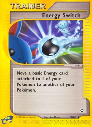 'Pokemon - 'Energy Switch 120  Aquapolis - Uncommon