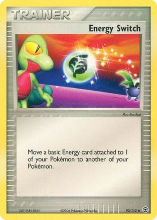 'Pokemon - 'Energy Switch 090  FireRed & LeafGreen - Uncommon