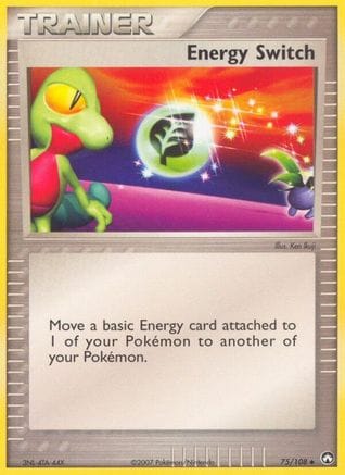 'Pokemon - 'Energy Switch 075/108  Power Keepers - Uncommon