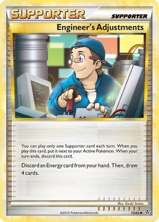 'Pokemon - 'Engineer's Adjustments 075/95  Unleashed - Uncommon