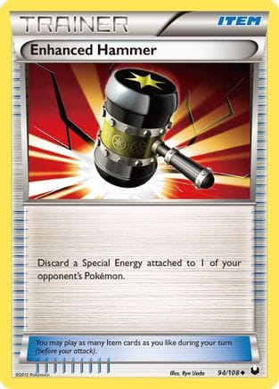 'Pokemon - 'Enhanced Hammer 094  - Reverse Holofoil Dark Explorers - Uncommon