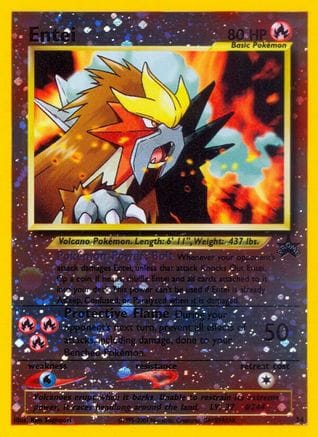 'Pokemon - 'Entei 034/53  - Reverse Holofoil WoTC Promo - Promo