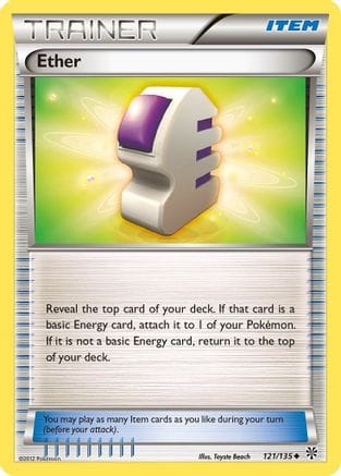 'Pokemon - 'Ether 121  Plasma Storm - Uncommon