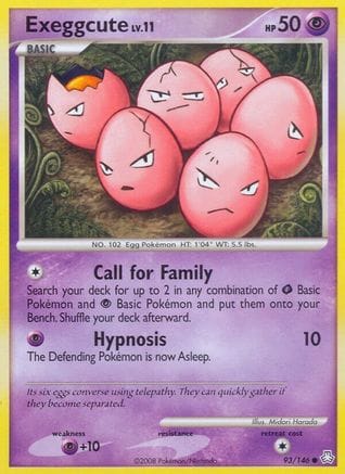 'Pokemon - 'Exeggcute 093  Legends Awakened - Common