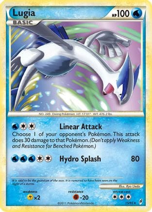 'Pokemon - 'Lugia 015  - Holofoil Call of Legends - Holo Rare