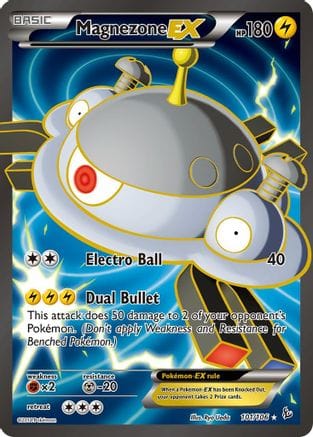 'Pokemon - 'Magnezone EX (101 Full Art) 101  - Holofoil XY  Flashfire - Ultra Rare