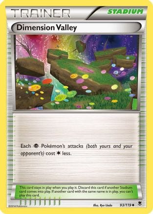 'Pokemon - 'Dimension Valley 093/119  XY  Phantom Forces - Uncommon